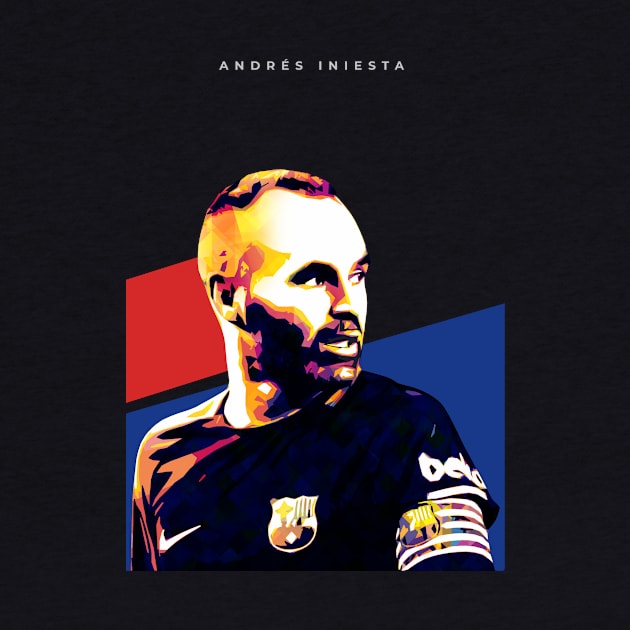 Andres Iniesta by Creativedy Stuff